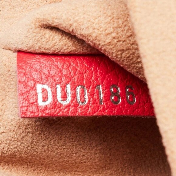 Louis Vuitton Poppy Leather Lockme Backpack - Picture 11 of 12